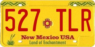 NM license plate 527TLR
