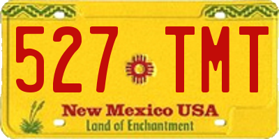 NM license plate 527TMT