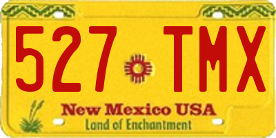 NM license plate 527TMX
