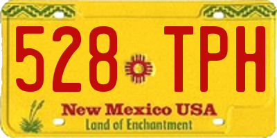 NM license plate 528TPH