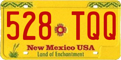 NM license plate 528TQQ