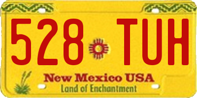 NM license plate 528TUH