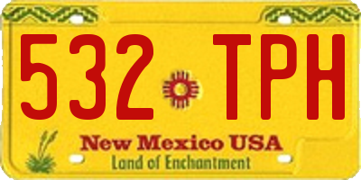 NM license plate 532TPH