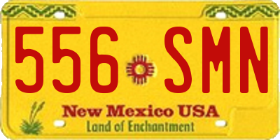 NM license plate 556SMN