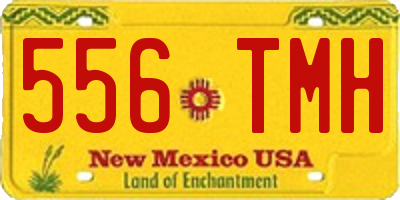 NM license plate 556TMH