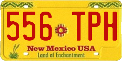 NM license plate 556TPH