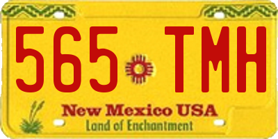 NM license plate 565TMH