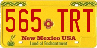 NM license plate 565TRT