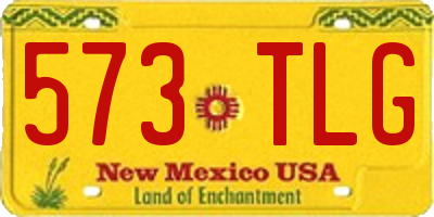 NM license plate 573TLG