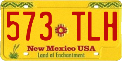 NM license plate 573TLH