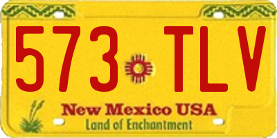 NM license plate 573TLV