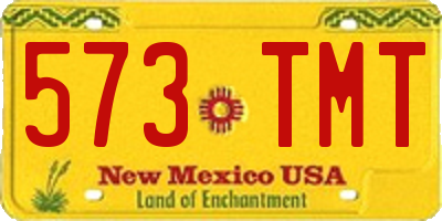 NM license plate 573TMT