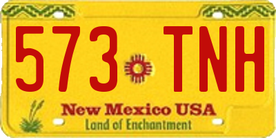 NM license plate 573TNH