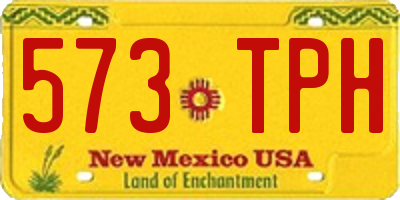 NM license plate 573TPH
