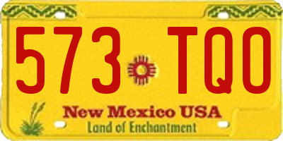 NM license plate 573TQO