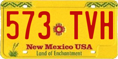 NM license plate 573TVH