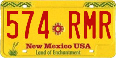 NM license plate 574RMR