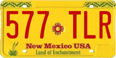 NM license plate 577TLR