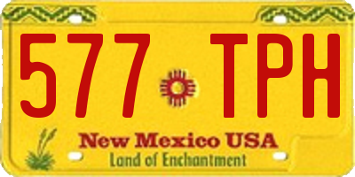 NM license plate 577TPH