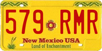 NM license plate 579RMR