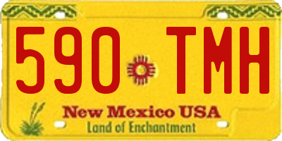 NM license plate 590TMH