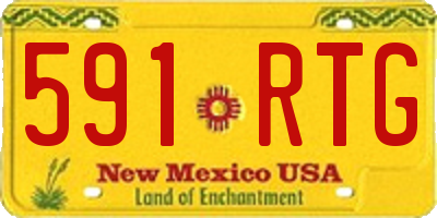 NM license plate 591RTG