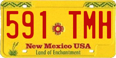 NM license plate 591TMH