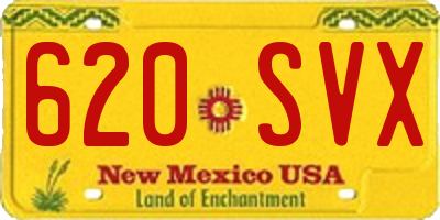 NM license plate 620SVX