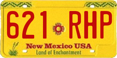 NM license plate 621RHP