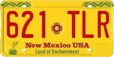 NM license plate 621TLR