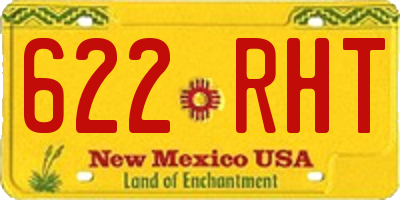 NM license plate 622RHT