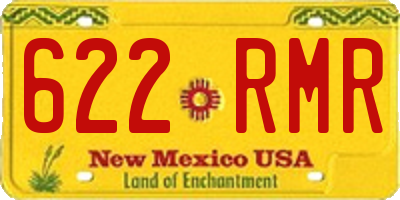 NM license plate 622RMR