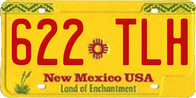 NM license plate 622TLH