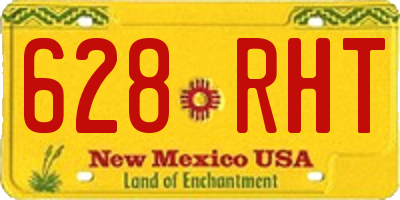 NM license plate 628RHT
