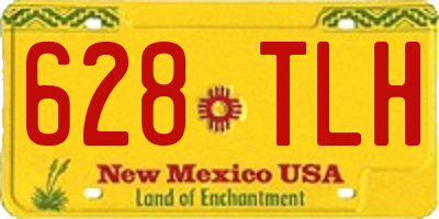 NM license plate 628TLH