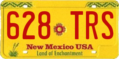 NM license plate 628TRS