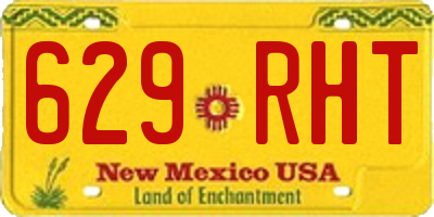 NM license plate 629RHT