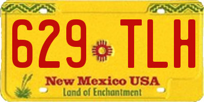 NM license plate 629TLH