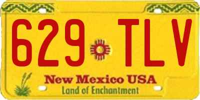 NM license plate 629TLV