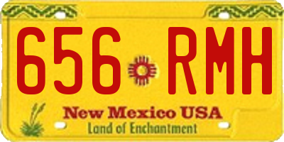 NM license plate 656RMH