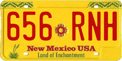 NM license plate 656RNH