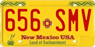 NM license plate 656SMV