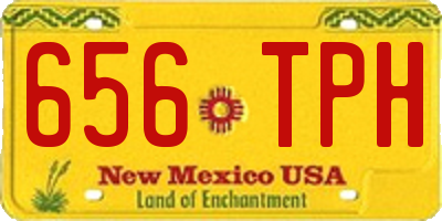 NM license plate 656TPH