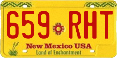 NM license plate 659RHT