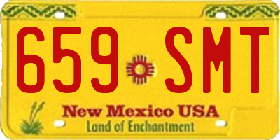 NM license plate 659SMT