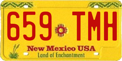 NM license plate 659TMH