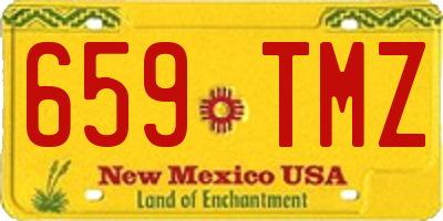 NM license plate 659TMZ