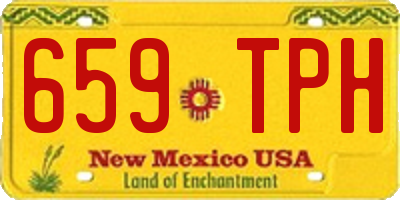NM license plate 659TPH