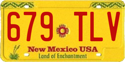NM license plate 679TLV
