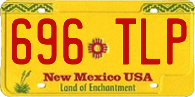NM license plate 696TLP